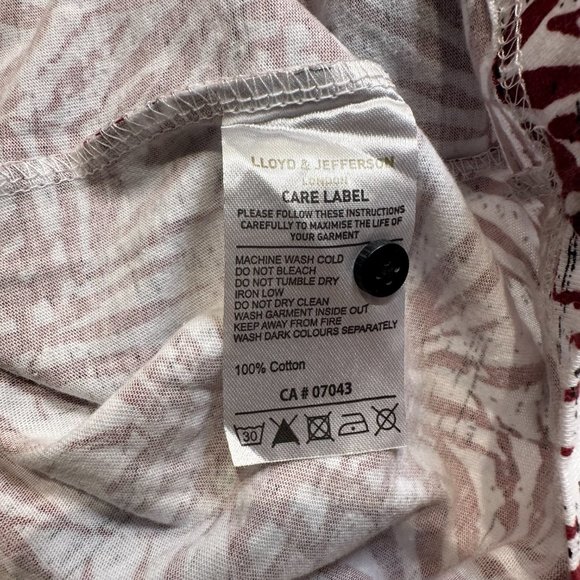 Lloyd &‎ Jefferson London crew neck tee size XL - Picture 5 of 5